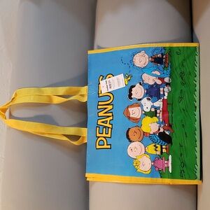 Peanuts Gang Snoopy large recycled bag NWT